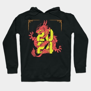 Chinese New Year of Wood Dragon 2024 Hoodie